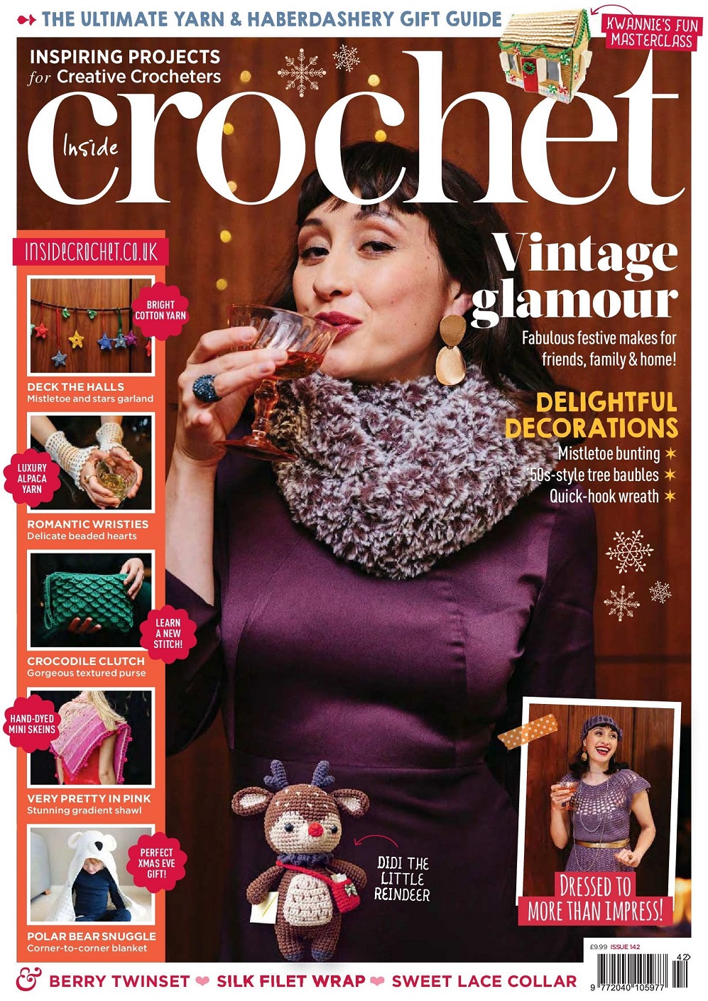 Трикотажные модели одежды и аксессуары. "Inside Crochet" №142 2021