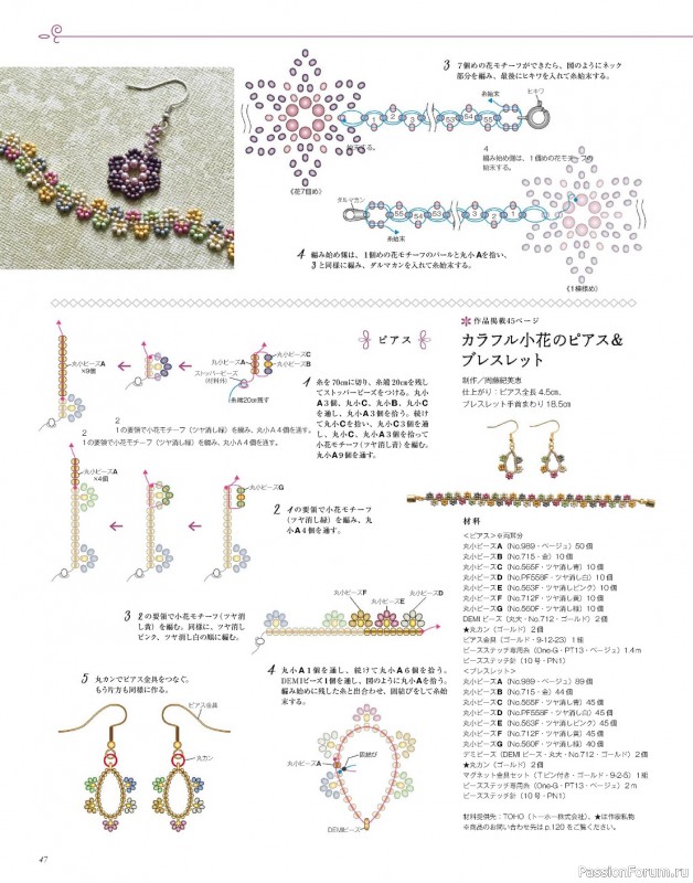 Коллекция проектов для рукодельниц в журнале «Bead friend - Autumn 2023»