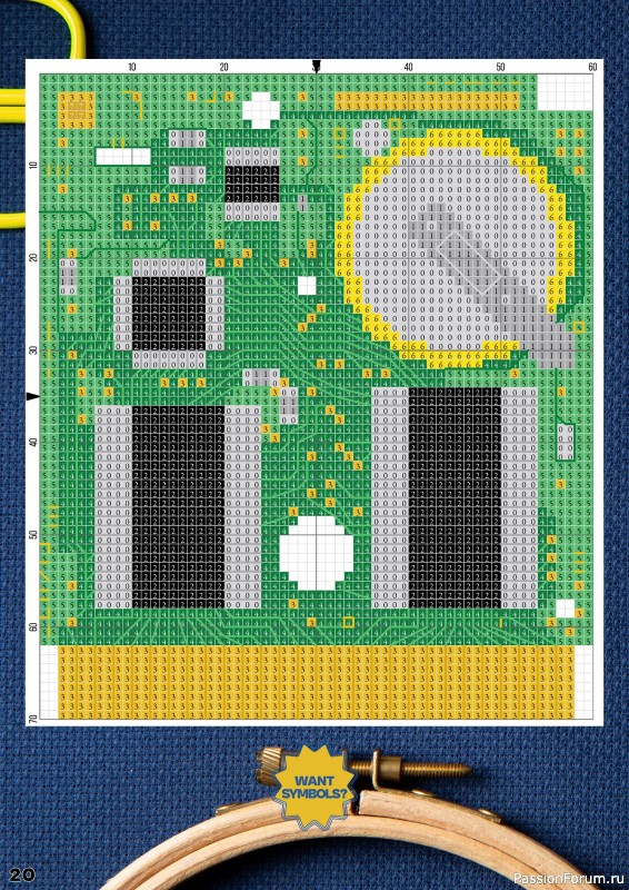 Коллекция вышивки в журнале «XStitch Magazine №30 2024»