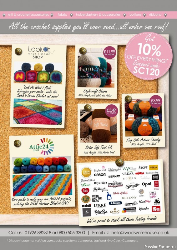 Вязаные модели крючком в журнале «Simply Crochet №120 2022»