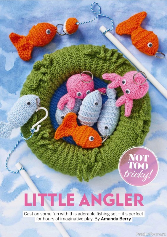 Вязаные проекты крючком в журнале «Simply Knitting №266 2025»
