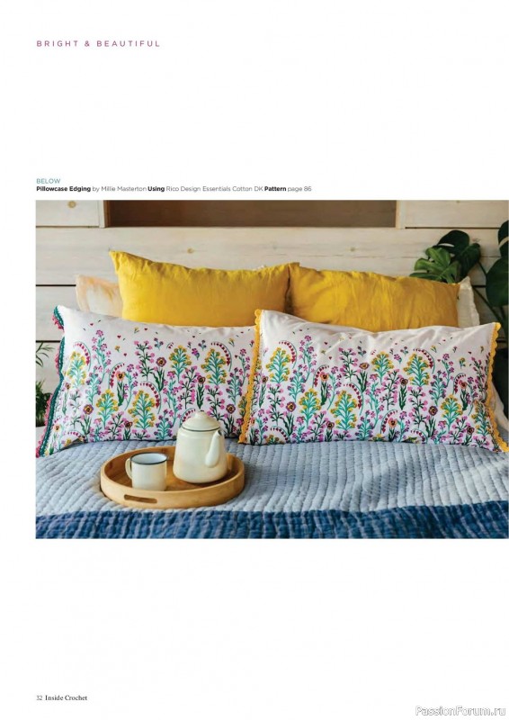 Вязаные проекты в журнале «Inside Crochet №155 2023»
