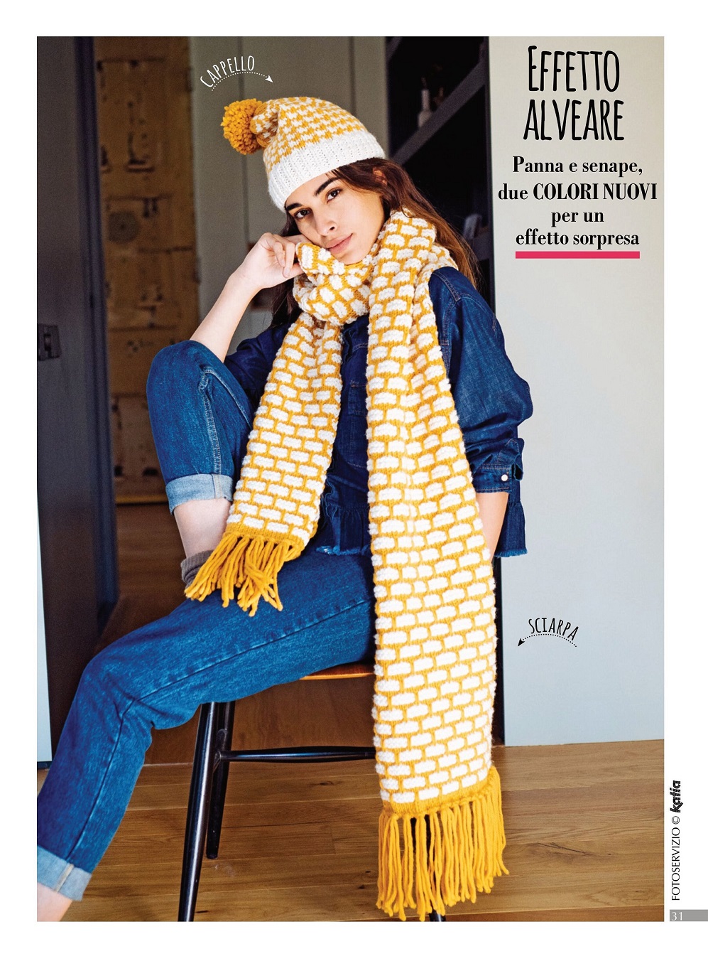 Женские модели спицами для весны и лето. &quot;Piu Maglia Cappelli - Accessori&quot; №3 2021