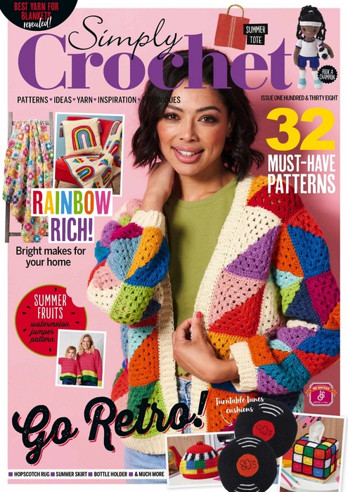 Вязаные проекты крючком в журнале &laquo;Simply Crochet №138 2023&raquo;