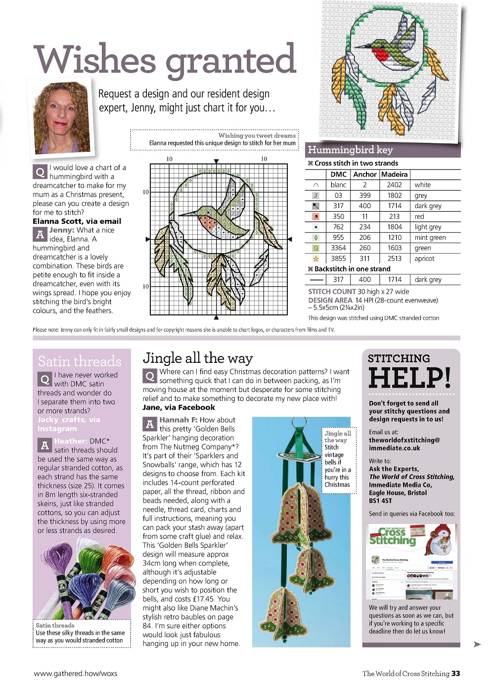 Журнал &quot;The World of Cross Stitching&quot; №313 2021