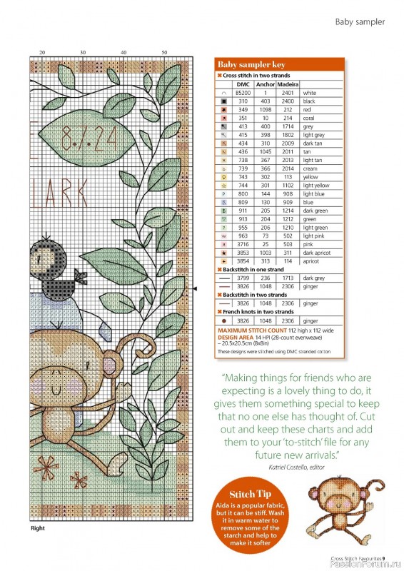 Коллекция вышивки в журнале «Cross Stitch Favourites №35 2023»