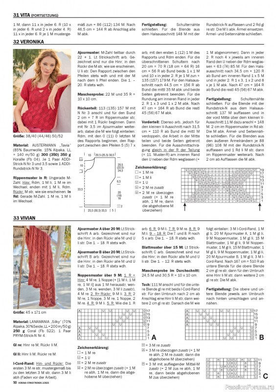 Вязаные модели в журнале «Verena Stricktrends №2 2025»