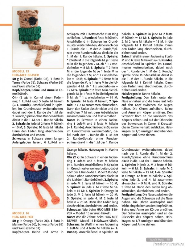 Коллекция проектов крючком и спицами в журнале «Woolly Hugs Maschenwelt №3 2022»