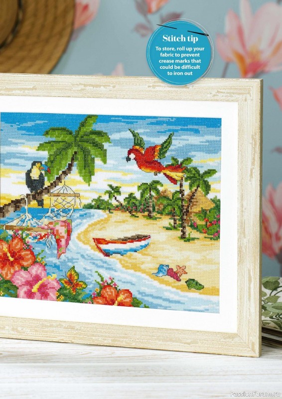 Коллекция вышивки в журнале «Cross Stitch Gold - Scenery Collection 2022»