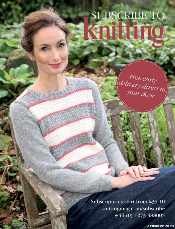 Вязаные модели спицами в журнале «Knitting №237 2022»