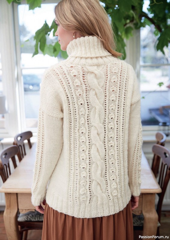 Вязаные модели в журнале «Burda Stricken №4 2020»