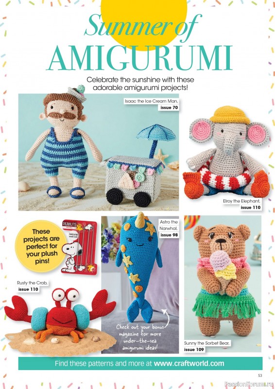 Вязаные проекты крючком в журнале «Crochet Now №120 2025»