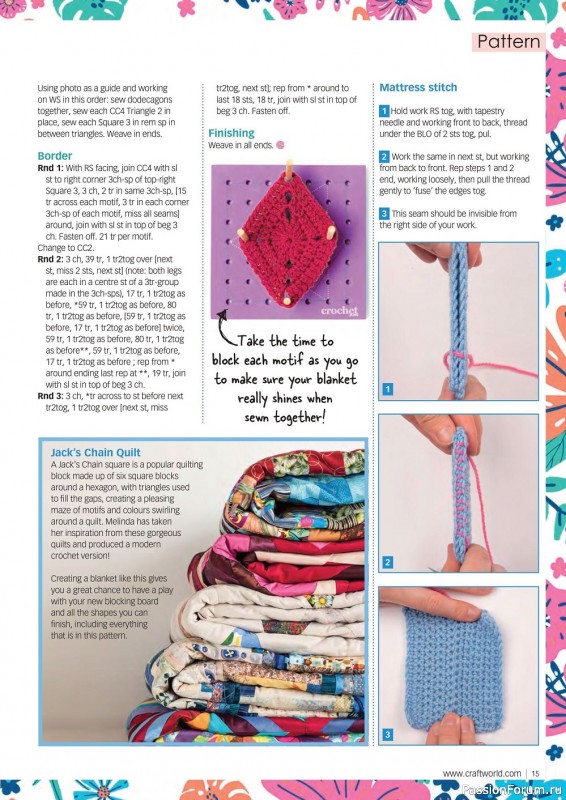 Вязаные проекты крючком в журнале «Crochet Now №83 2022»