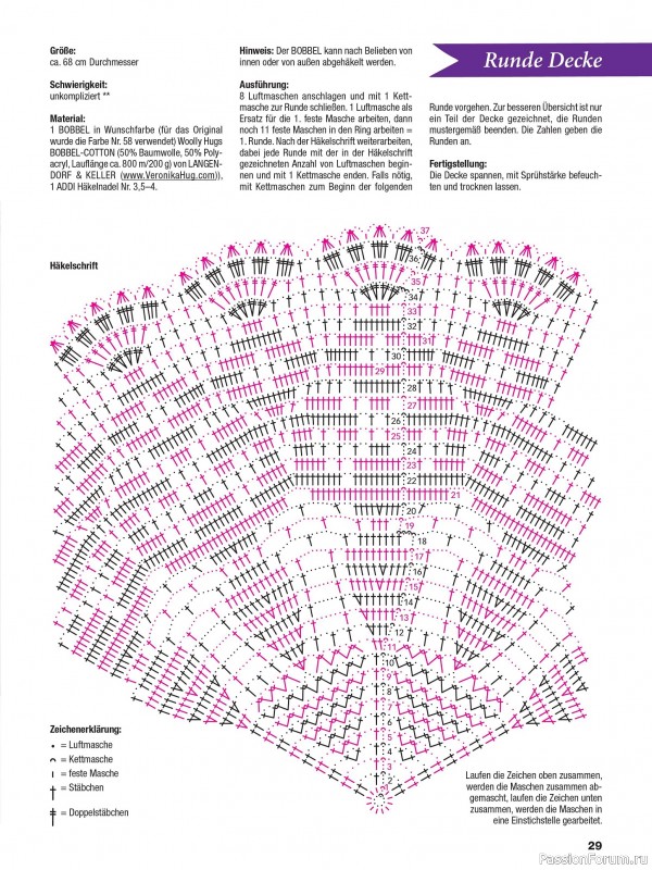Вязаные проекты крючком в журнале «FiletHakeln leicht gemacht №5 2025»