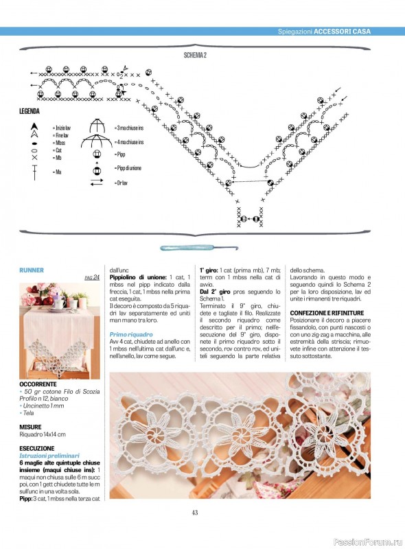 Вязаные проекты крючком в журнале «L'uncinetto di Gio №48 2025»