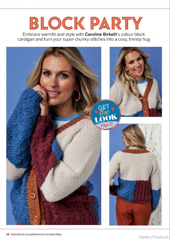 Вязаные проекты крючком в журнале «Simply Knitting №247 2024»