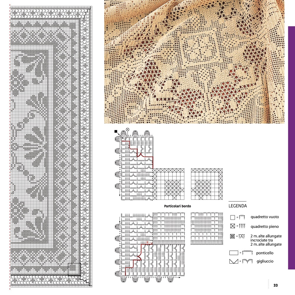 Журнал "Uncinetto Manuale Filet" №4 2021