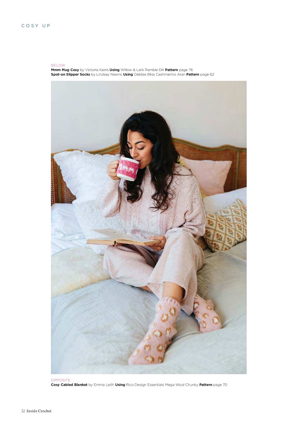 Вязаные модели одежды в журнале "Inside Crochet №144 2022"