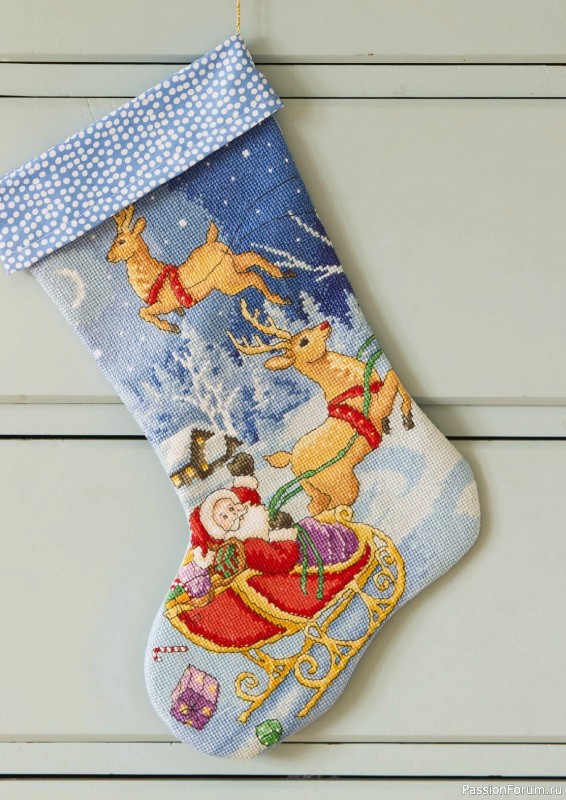Коллекция вышивки в журнале «Cross Stitch Gold - Christmas Collection 2023»