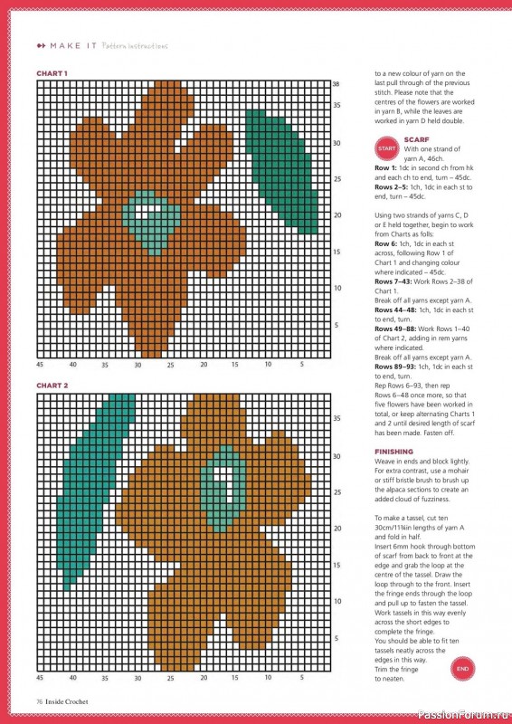 Вязаные проекты крючком в журнале «Inside Crochet №151 2022»