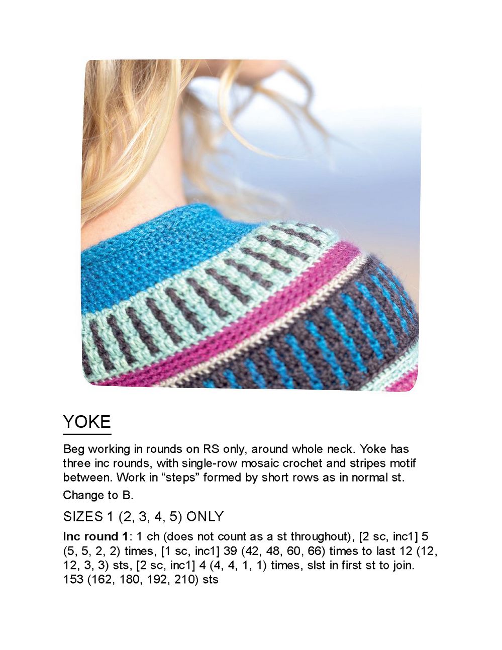 Коллекция проектов крючком в книге &laquo;Colorful Crochet Knitwear&raquo;