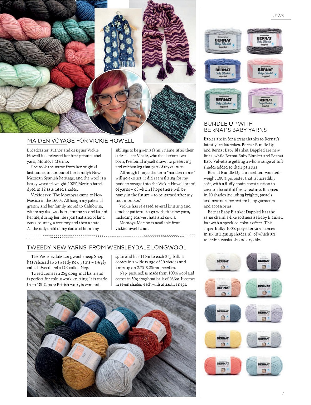 Модные и современные вязаные изделия и узоры в журнале &quot;Knitting&quot; №224 2021