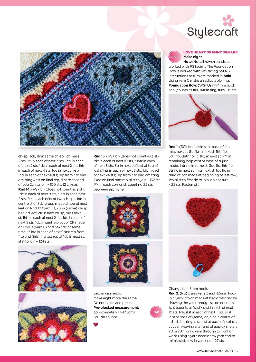 Вязаные модели одежды в журнале "Inside Crochet №144 2022"