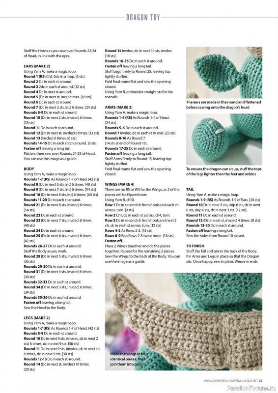 Вязаные модели крючком в журнале «Simply Crochet №120 2022»