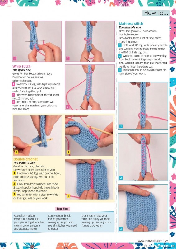Вязаные проекты крючком в журнале «Crochet Now №83 2022»