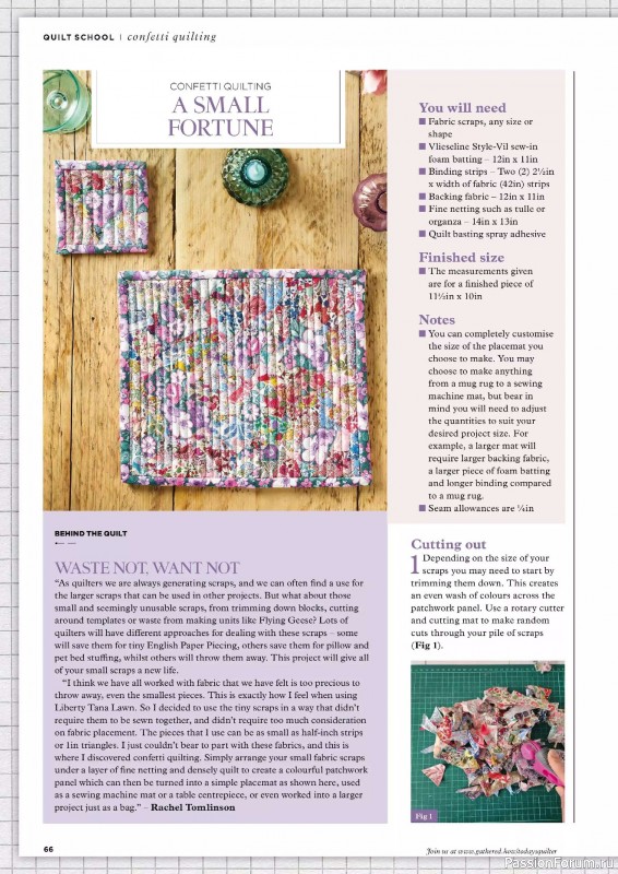 Коллекция проектов для рукодельниц в журнале «Todays Quilter №126 2025»