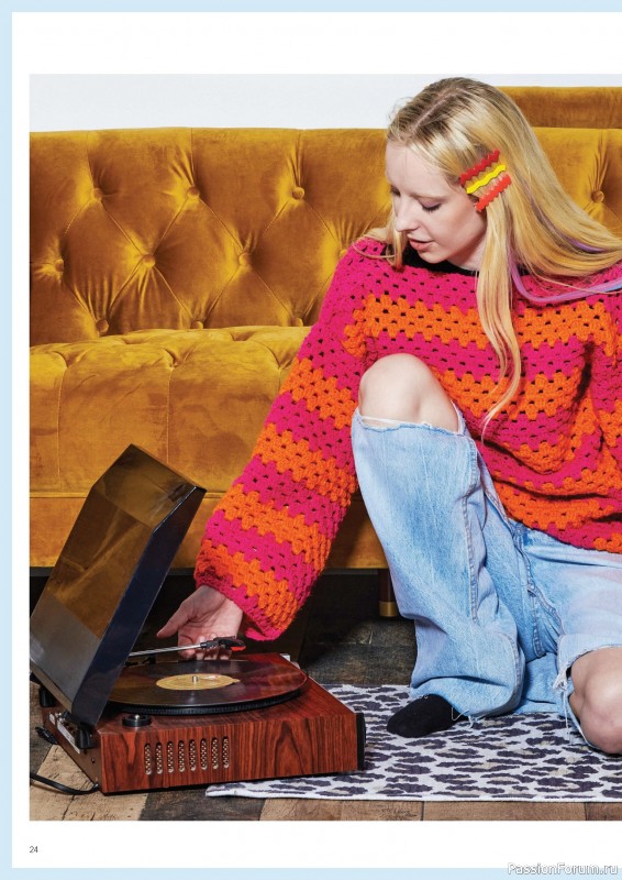 Вязаные проекты крючком в журнале «Crochet Now №121 2025»