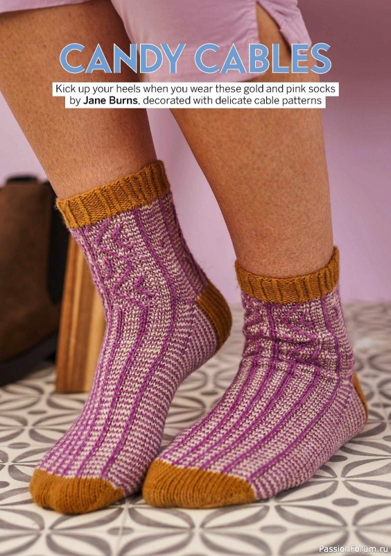 Вязаные проекты спицами в журнале «Simply Knitting №236 2023»