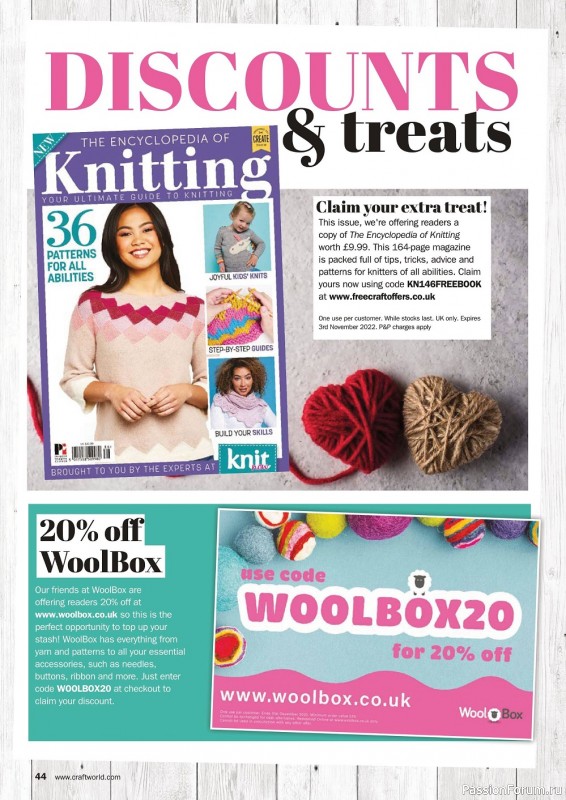 Вязаные модели cgbwfvb в журнале «Knit Now №146 2022»