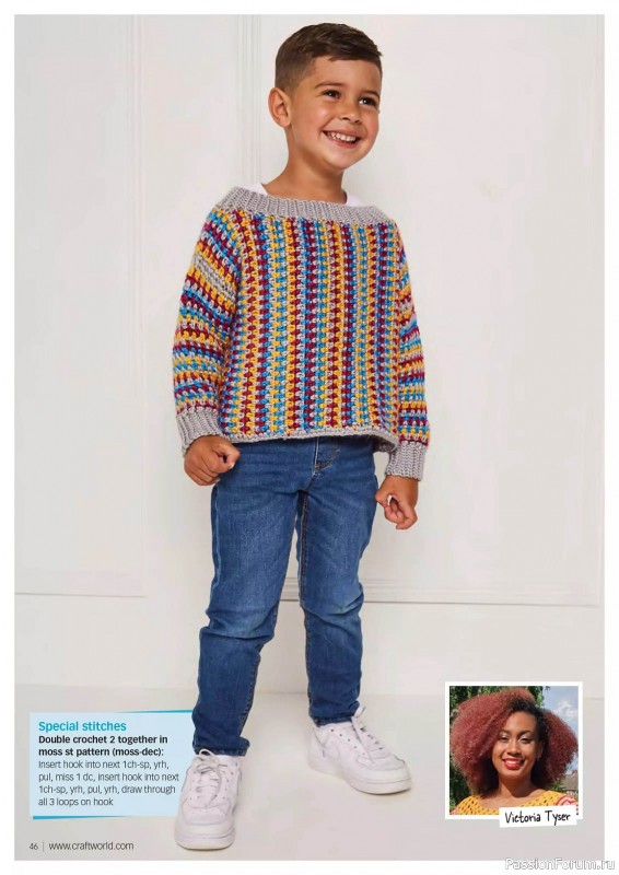 Вязаные проекты крючком в журнале «Crochet Now №99 2023»