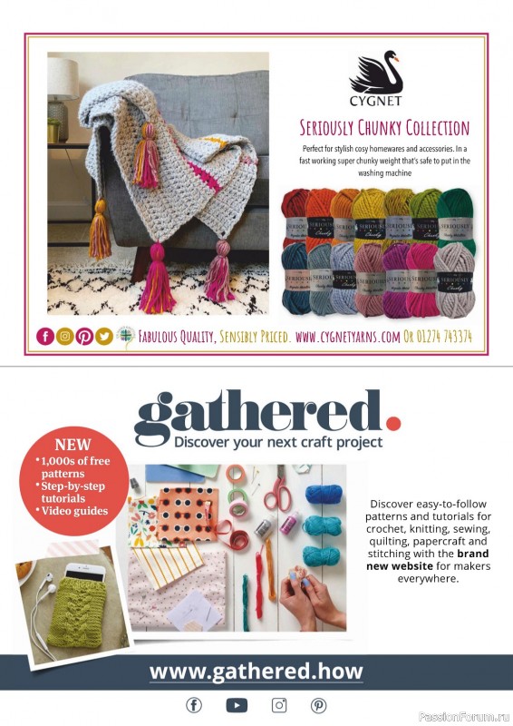 Вязаные проекты крючком в журнале «Simply Crochet №144 2023»