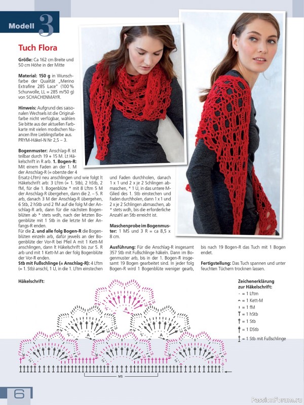 Вязаные модели в журнале «Meine Hakelmode Sonderheft MH054 2024»