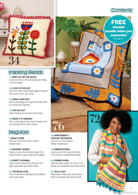 Вязаные проекты крючком в журнале «Crochet Now №119 2025»