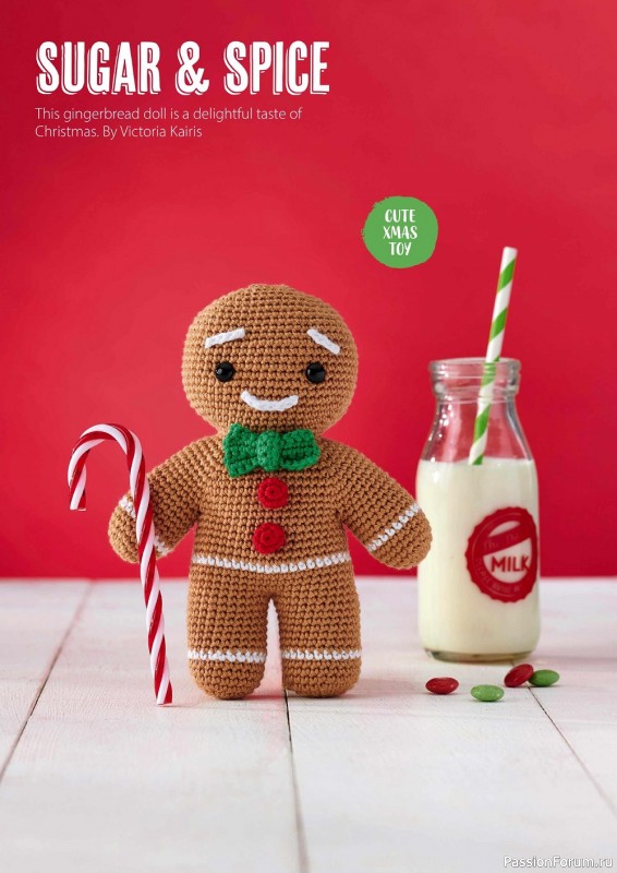 Вязаные проекты крючком в журнале «Your Crochet Christmas - 2022»