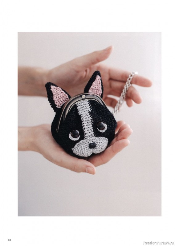 Вязаные проекты в книге «Hand-knitted dog clothes»