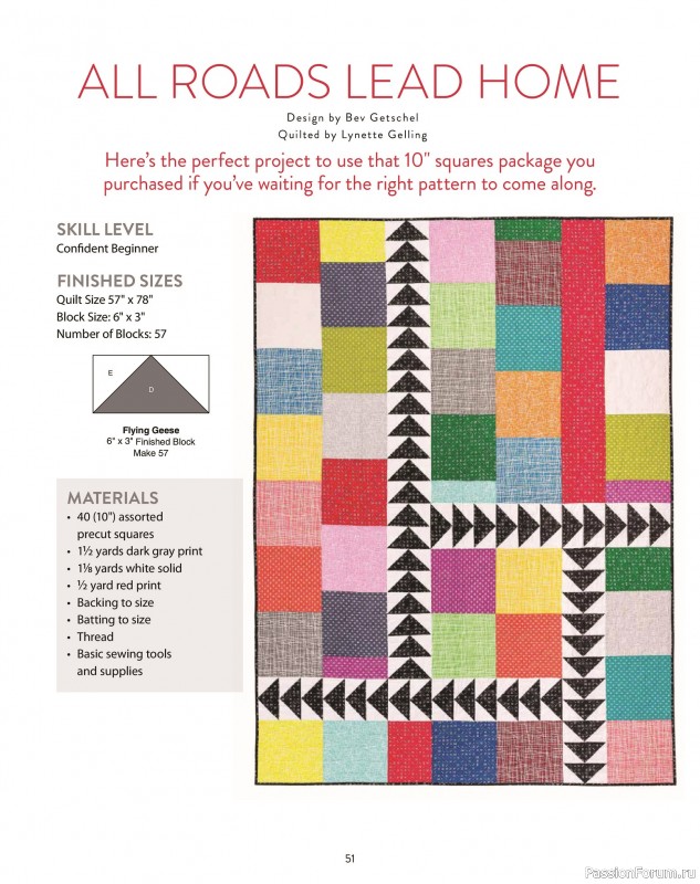 Коллекция проектов для рукодельниц в журнале «Quilter’s World Special - Perfectly Precut 2025»