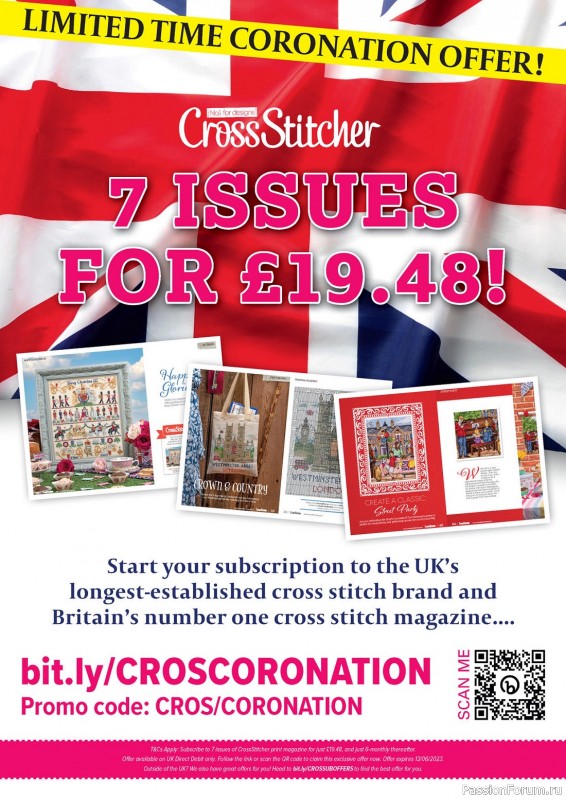Коллекция вышивки в журнале «CrossStitcher №395 2023»