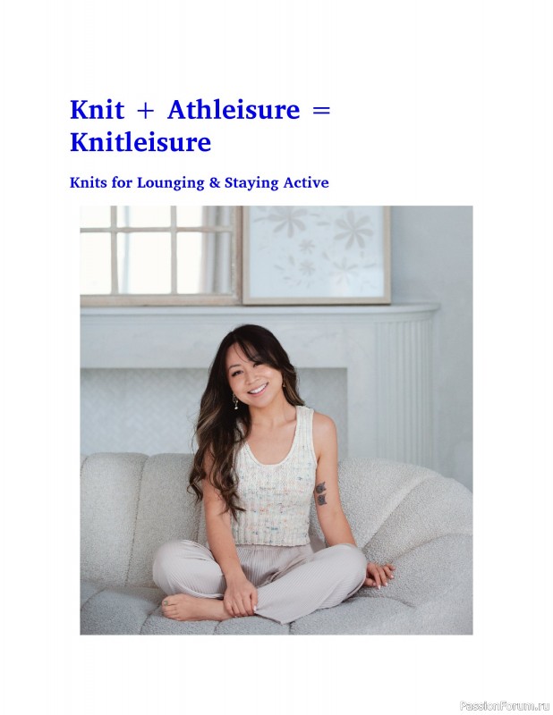Вязаные проекты в книге «Light & Breezy Knitwear»