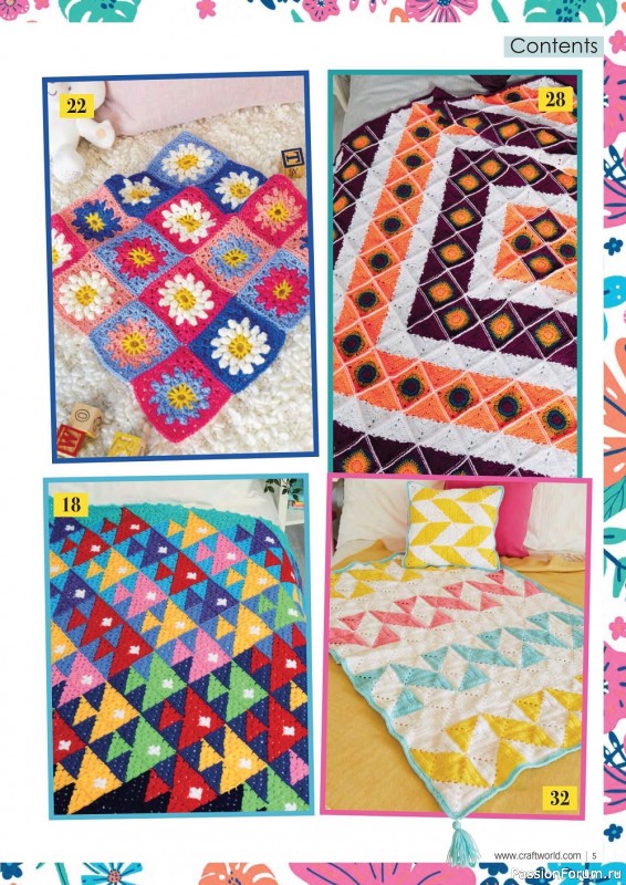 Вязаные проекты крючком в журнале «Crochet Now №83 2022»