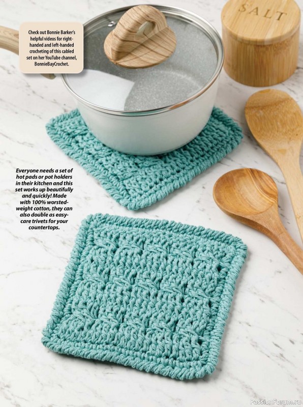 Вязаные проекты крючком в журнале «Crochet World - October 2022»