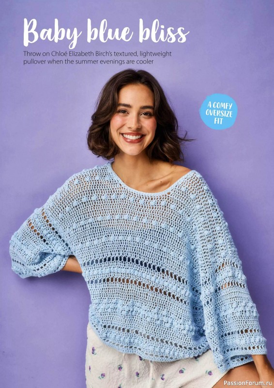 Вязаные проекты крючком в журнале «Simply Crochet №151 2024»