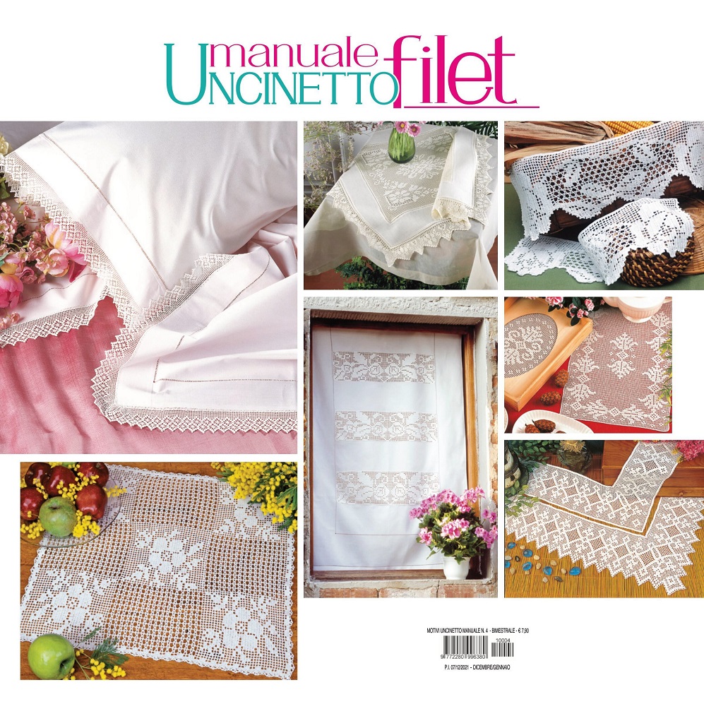 Журнал "Uncinetto Manuale Filet" №4 2021