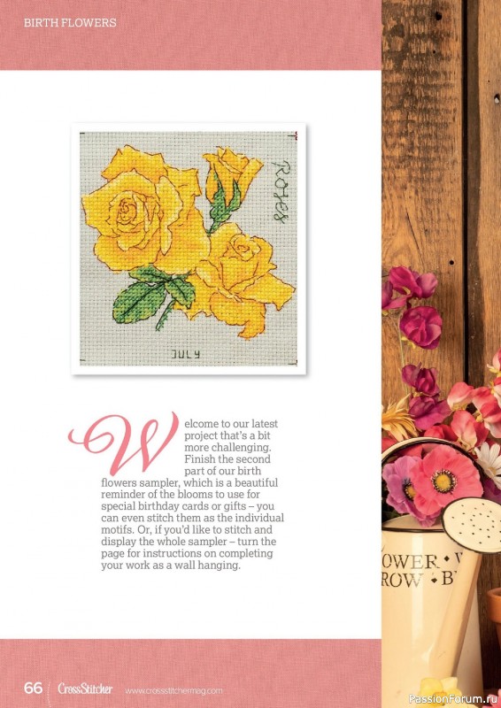Коллекция вышивки в журнале «CrossStitcher №398 2023»
