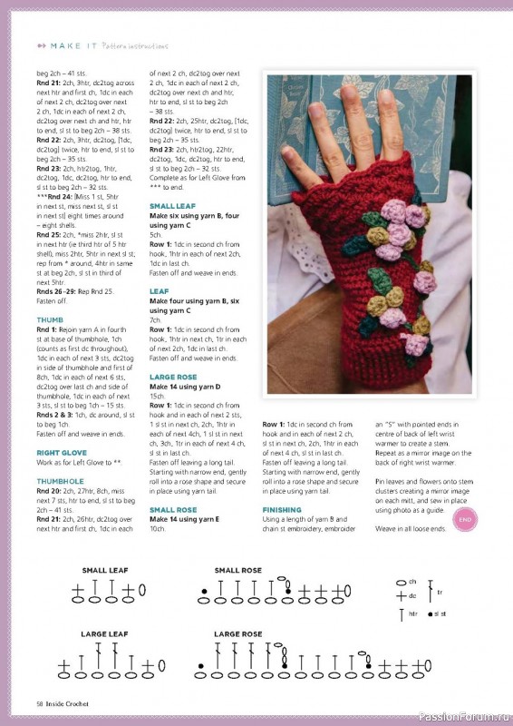 Вязаные модели крючком в журнале «Inside Crochet №146 2022»