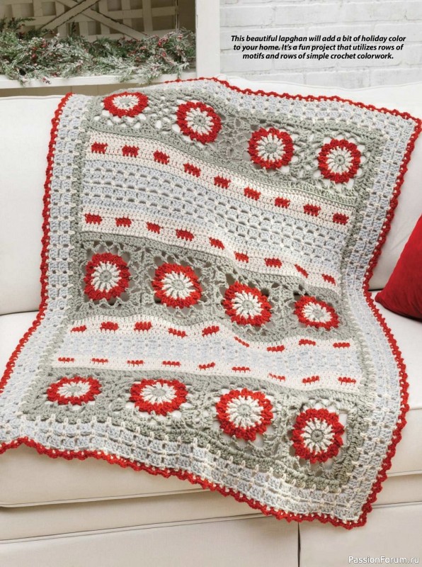 Вязаные проекты крючком в журнале «Crochet World - December 2022»