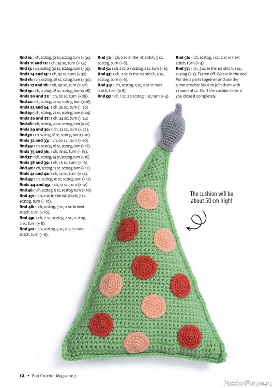Вязаные проекты крючком в журнале «Fun Crochet Magazine №7 2022»